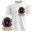 Survival Instinct Tee – Red Tango