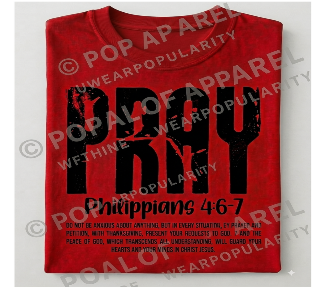 Inspirational Tee "Pray"