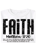 Inspirational Tee "Faith"