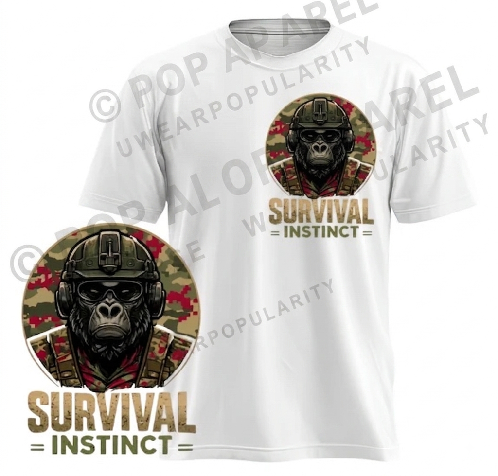 Survival Instinct Tee – Desert Storm